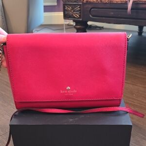 Kate Spade Vibrant Pink Crossbody Bag